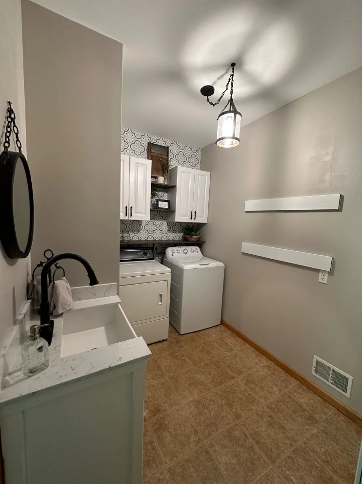Contemporary Farmhouse Laundry Space by Bonae Interiors - Photo 5