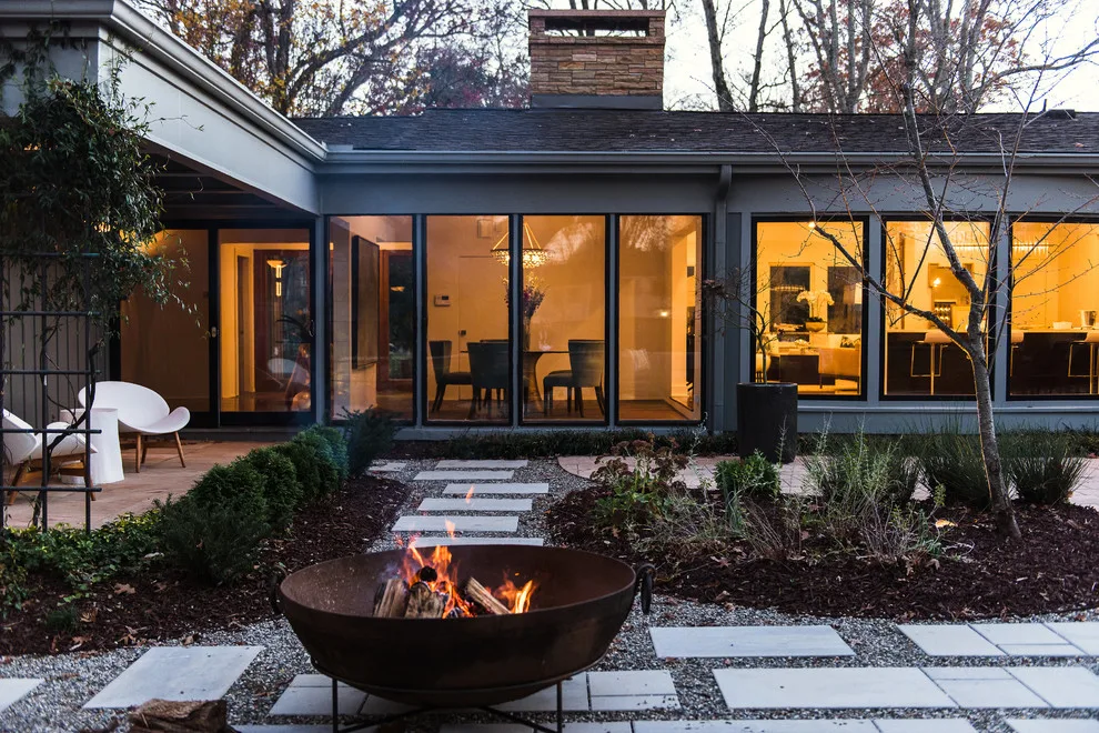 Contemporary Home Design and Remodeling - High Point, NC by Stephanie James Interiors - Photo 14
