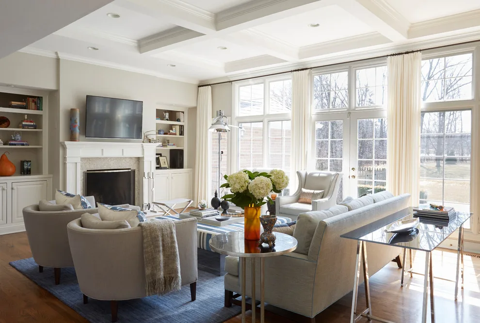 Contemporary Industrial Living Space by A. Klein Interior Design LLC - Photo 12