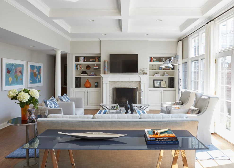 Contemporary Industrial Living Space by A. Klein Interior Design LLC - Photo 15