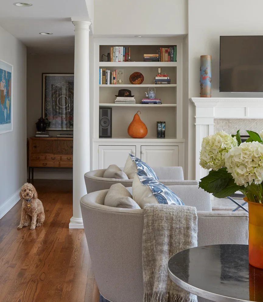 Contemporary Industrial Living Space by A. Klein Interior Design LLC - Photo 4