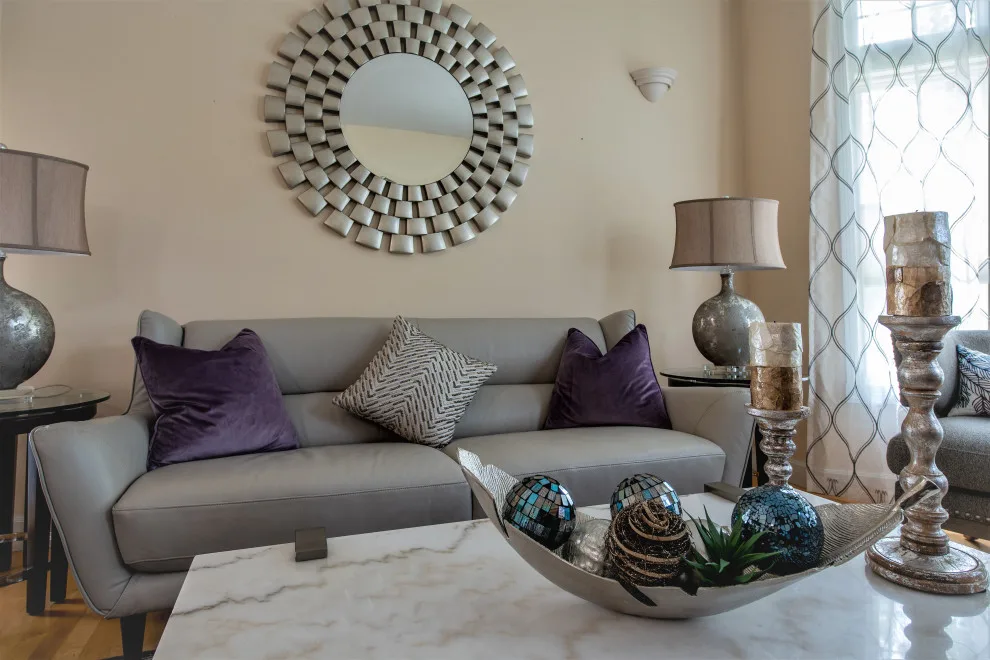 Contemporary-Transitional Living Space by Annmari's Design, LLC - Photo 6