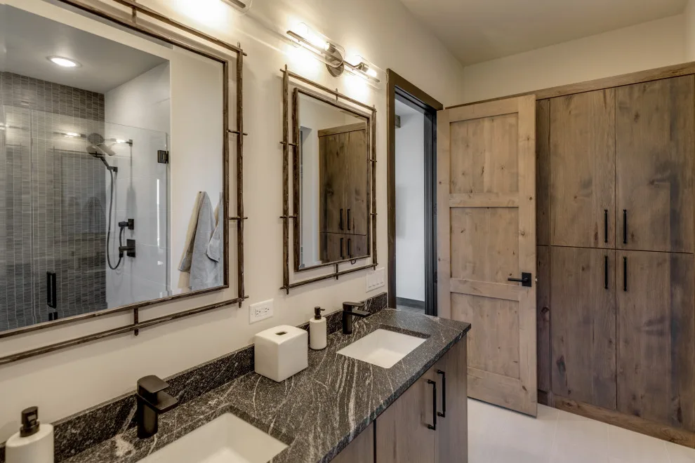 Contemporary Cabin at Gull Lake by Katie Kottke Interiors - Photo 18