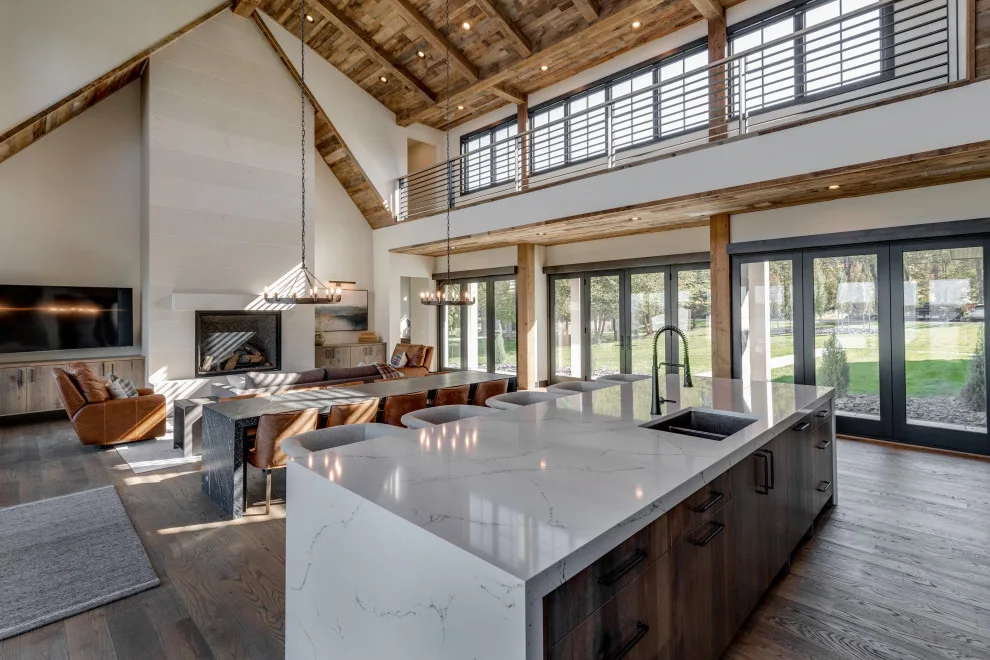 Contemporary Cabin at Gull Lake by Katie Kottke Interiors - Photo 85