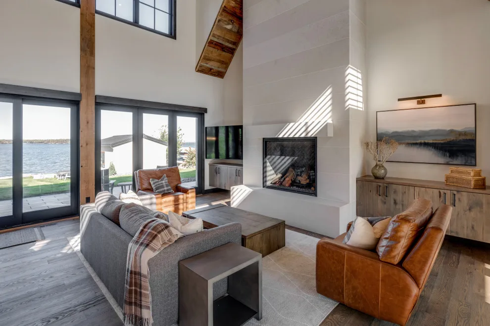 Contemporary Cabin at Gull Lake by Katie Kottke Interiors - Photo 58