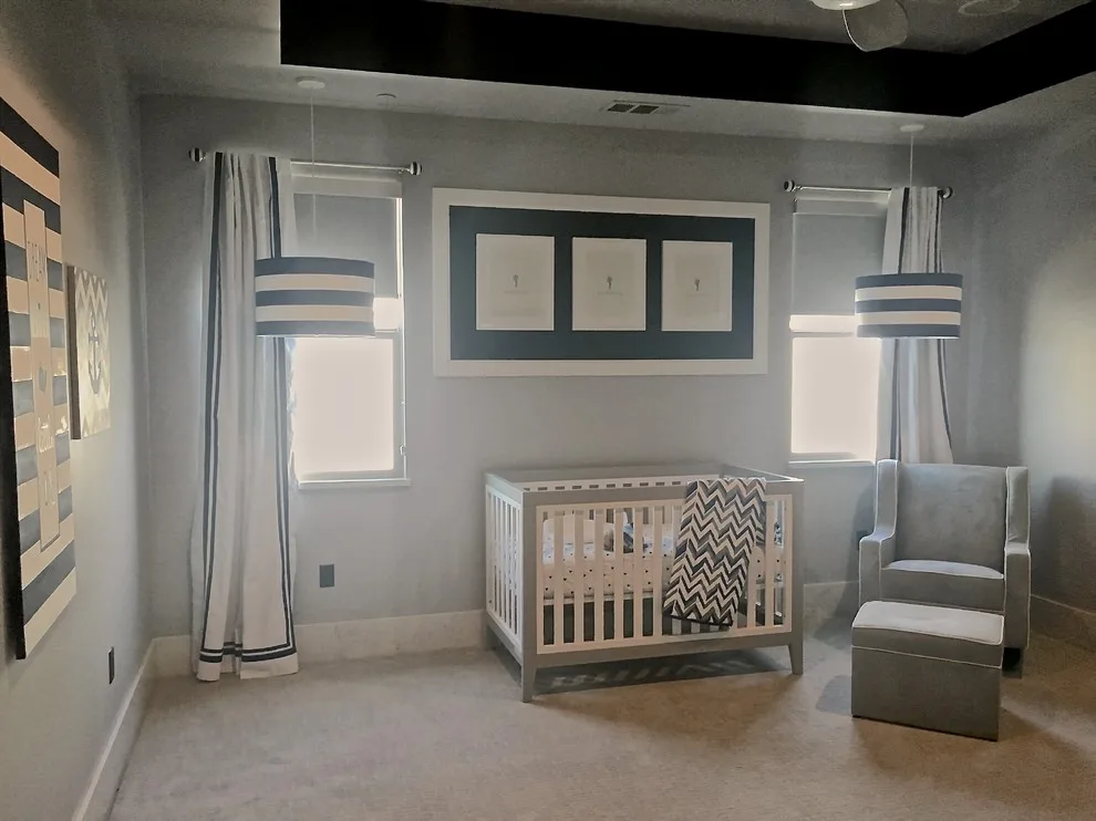 Contemporary Nursery by VanderHelm Interior Design - Photo 3