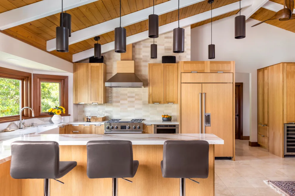 Contemporary Waimea Tailored Kitchen by Studio Palomino - Photo 5