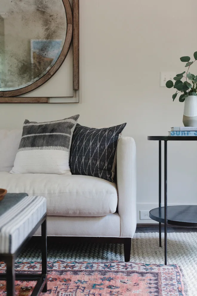 Tudor Living Room in Mountain Brook by Alima Deneke Interior Design - Photo 2