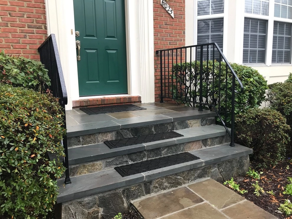 FRONT STOOP & STEPS RENOVATION with WALKWAY by Northern Virginia Landscaping - Photo 3