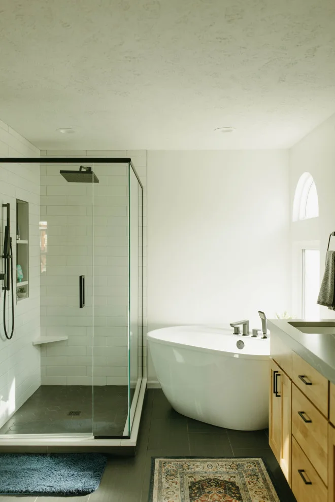 Nanfito Main Bathroom by Queen City Interiors - Photo 3