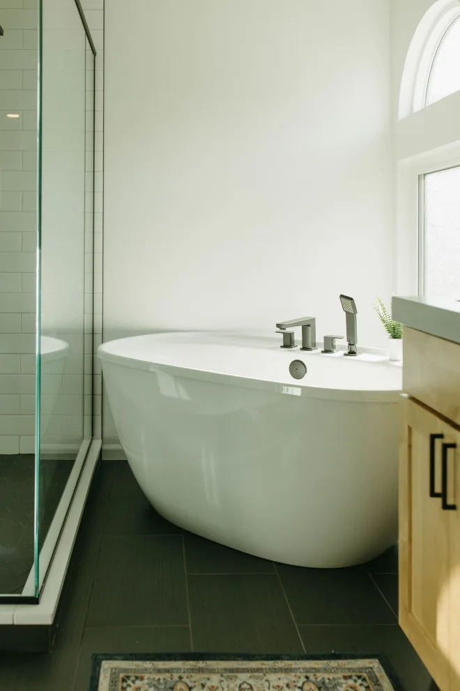 Nanfito Main Bathroom by Queen City Interiors - Photo 7