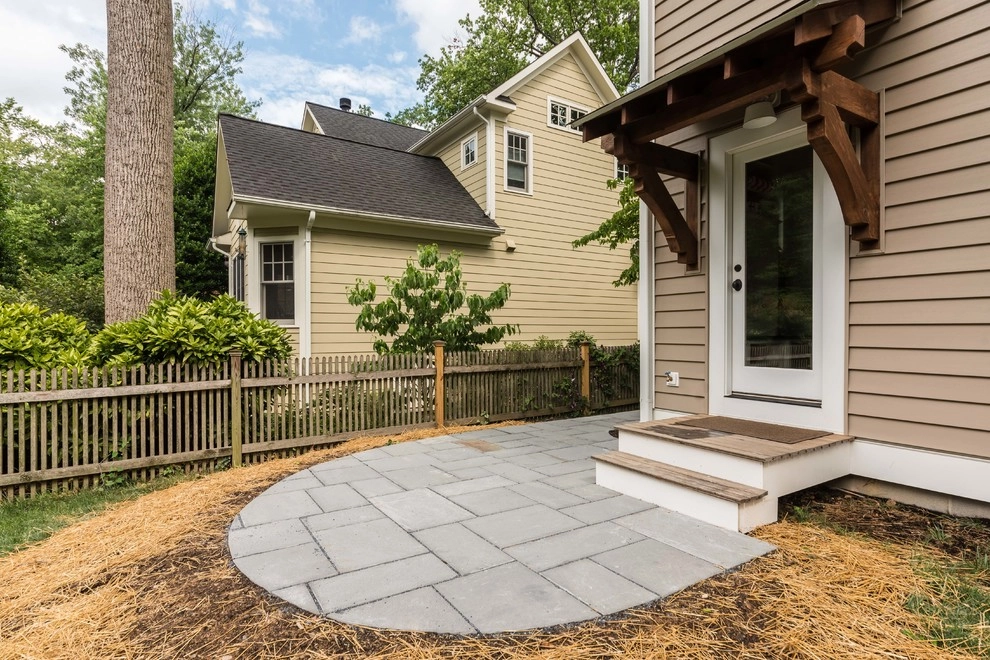 Flagstone walkway on Stone dust by Northern Virginia Landscaping - Photo 3
