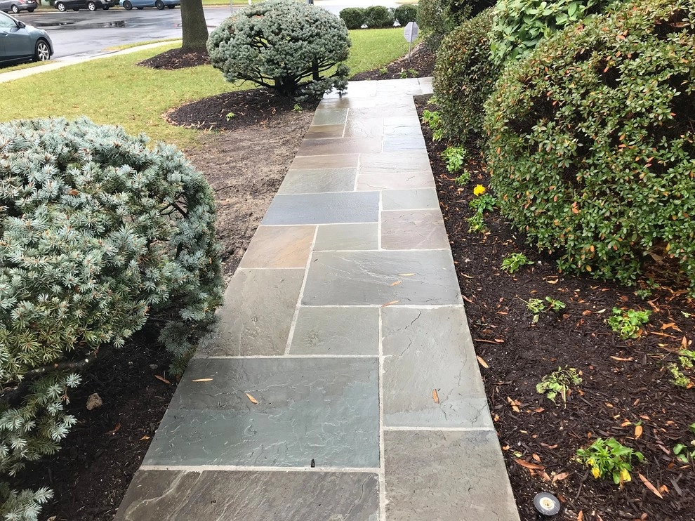 FRONT STOOP & STEPS RENOVATION with WALKWAY by Northern Virginia Landscaping - Photo 2