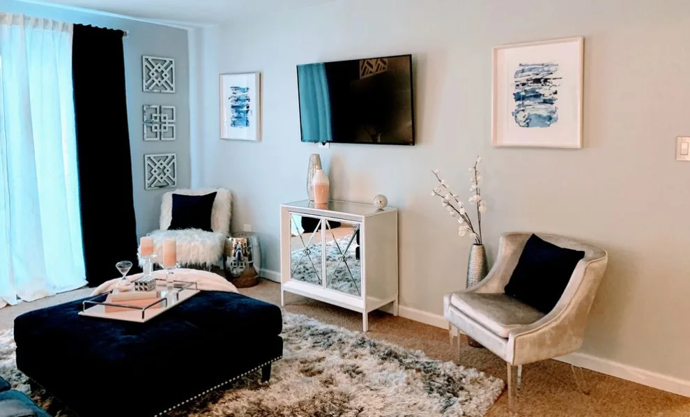 NAPERVILLE LIVING ROOM DECORATING by Alluring Designs Chicago - Photo 2