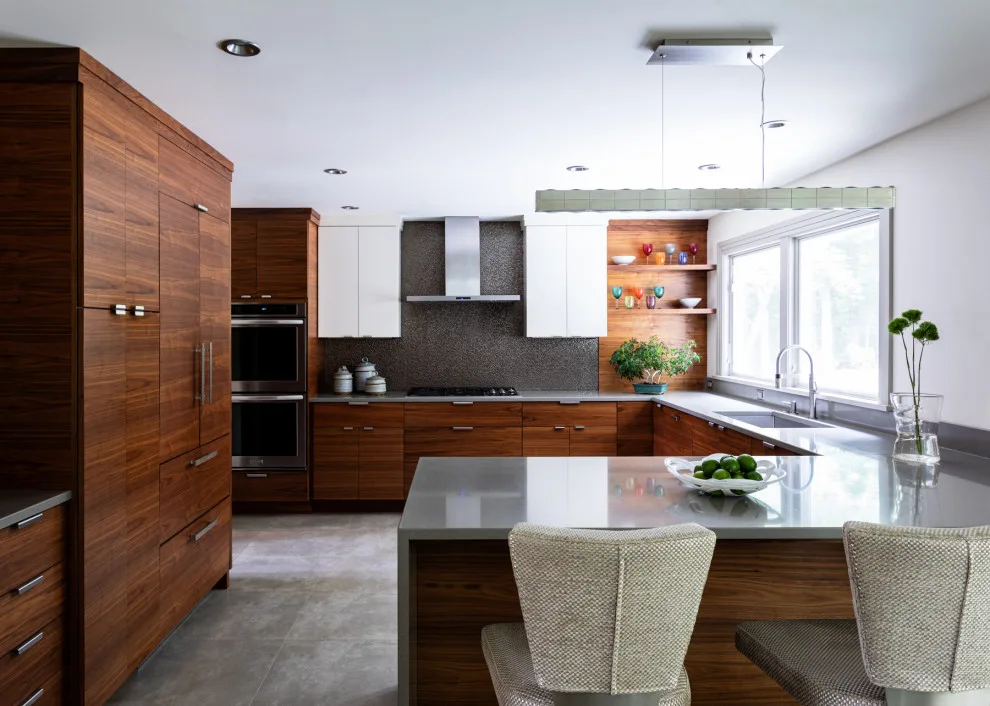 Contemporary Home Renovation in New Haven County by Barbara Block Interiors - Photo 5