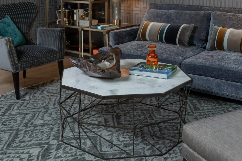 New Jersey Colonial Living Room Renovation by In Detail Interiors - Photo 12