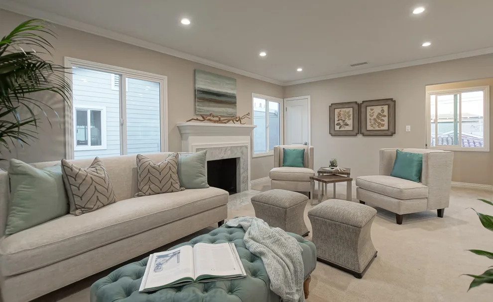 Newport Beach Duplex Staging by Avenue A Interiors - Photo 12