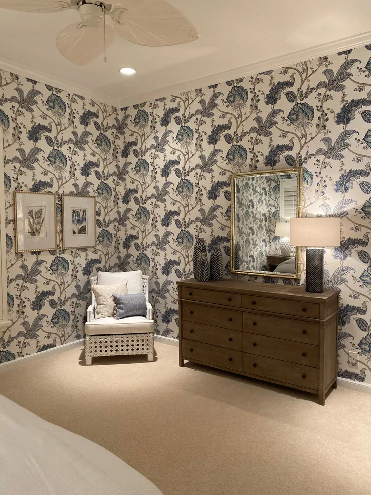 Second Bedroom in North Palm Beach Condo by Sylvie Del Duca Interior Designs Services - Photo 7