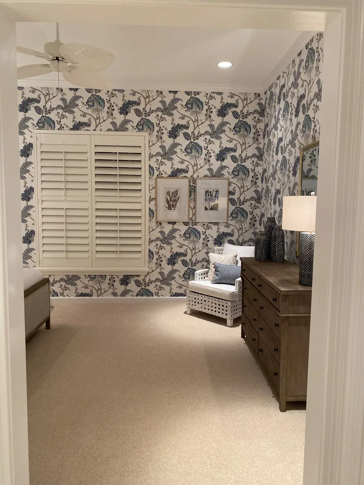 Second Bedroom in North Palm Beach Condo by Sylvie Del Duca Interior Designs Services - Photo 2