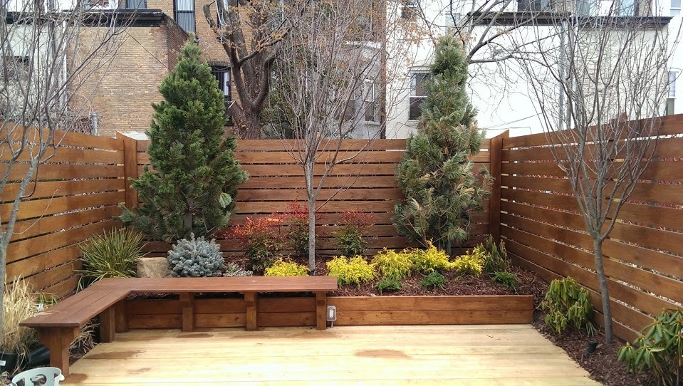 Town House Landscape Design and Renovation by NY Plantings Irrigation And Landscape Lighting - Photo 10