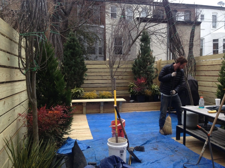Town House Landscape Design and Renovation by NY Plantings Irrigation And Landscape Lighting - Photo 15