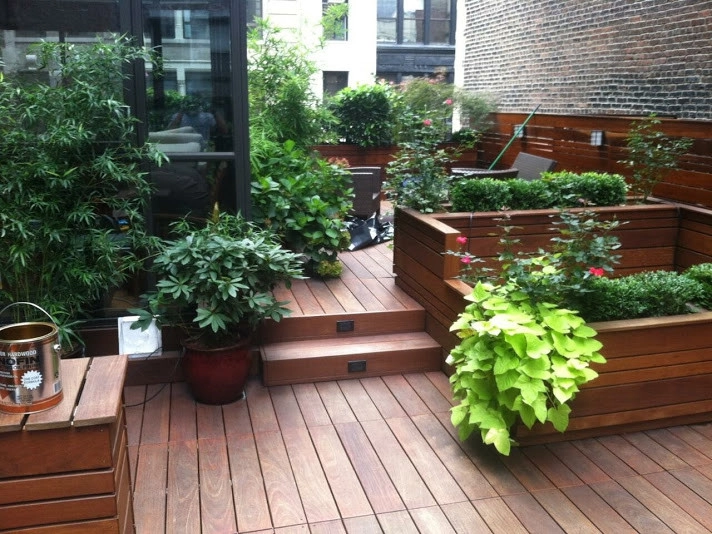 Rooftop garden designers NY by NY Plantings Irrigation And Landscape Lighting - Photo 4