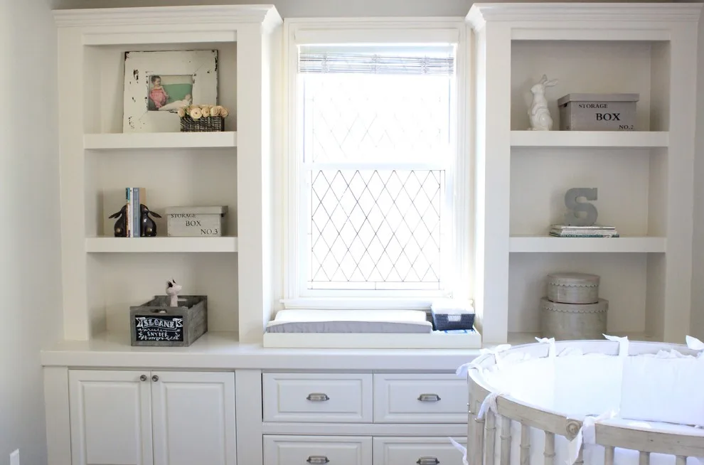 Calm Nursery Design by Avenue A Interiors - Photo 9