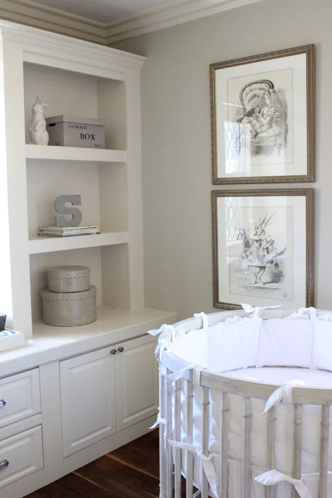 Calm Nursery Design by Avenue A Interiors - Photo 7