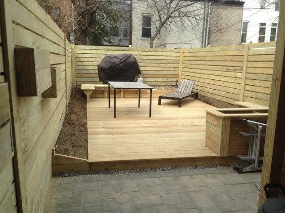 Town House Landscape Design and Renovation by NY Plantings Irrigation And Landscape Lighting - Photo 24