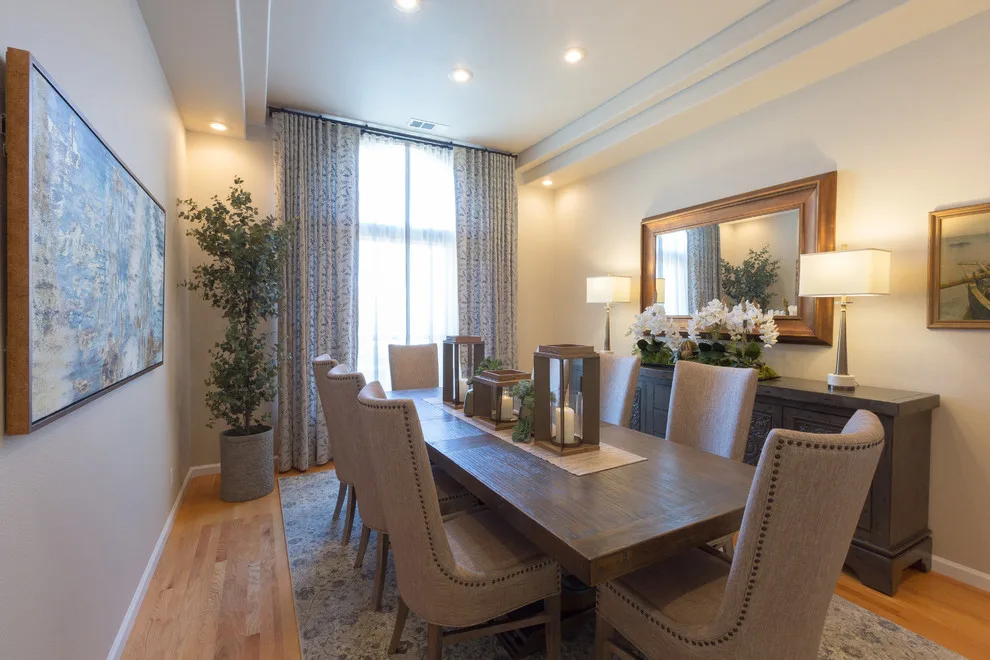 Aptos Dining Room Design by LHK Interiors - Photo 9