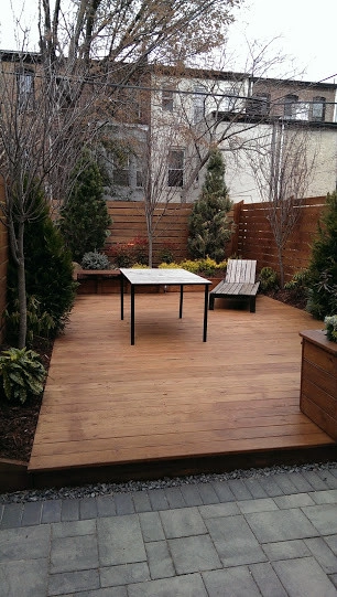 Town House Landscape Design and Renovation by NY Plantings Irrigation And Landscape Lighting - Photo 20