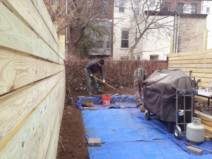 NYC Brooklyn Townhouse Landscape Renovation by NY Plantings Irrigation And Landscape Lighting - Photo 10