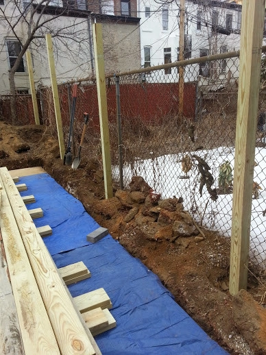 NYC Brooklyn Townhouse Landscape Renovation by NY Plantings Irrigation And Landscape Lighting - Photo 2