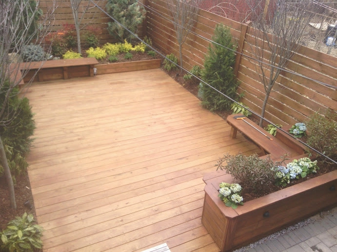 NYC Brooklyn Townhouse Landscape Renovation by NY Plantings Irrigation And Landscape Lighting - Photo 7