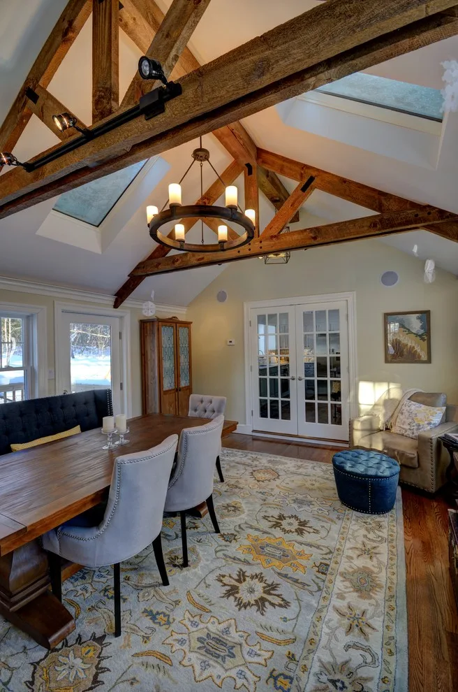 Formal Dining Room Conversion from a Three-Season Porch by Brendan Lynch Construction, Inc. - Photo 2