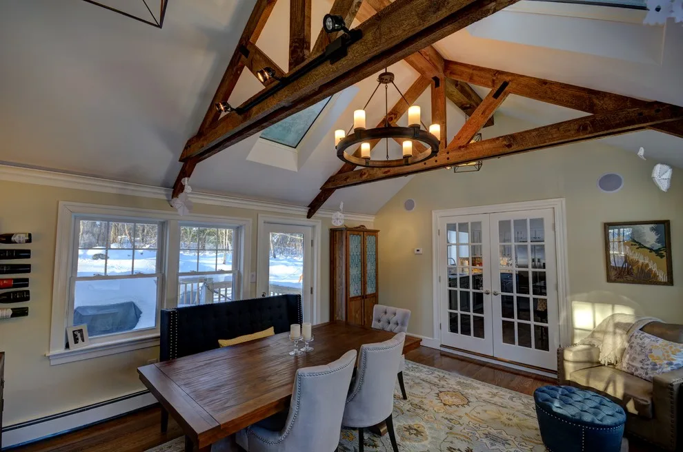Formal Dining Room Conversion from a Three-Season Porch by Brendan Lynch Construction, Inc. - Photo 3