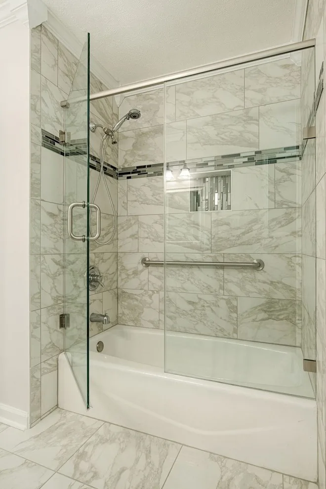 Shower Tiling and Tub Surround Tiling by First Choice Home Remodeling - Photo 10