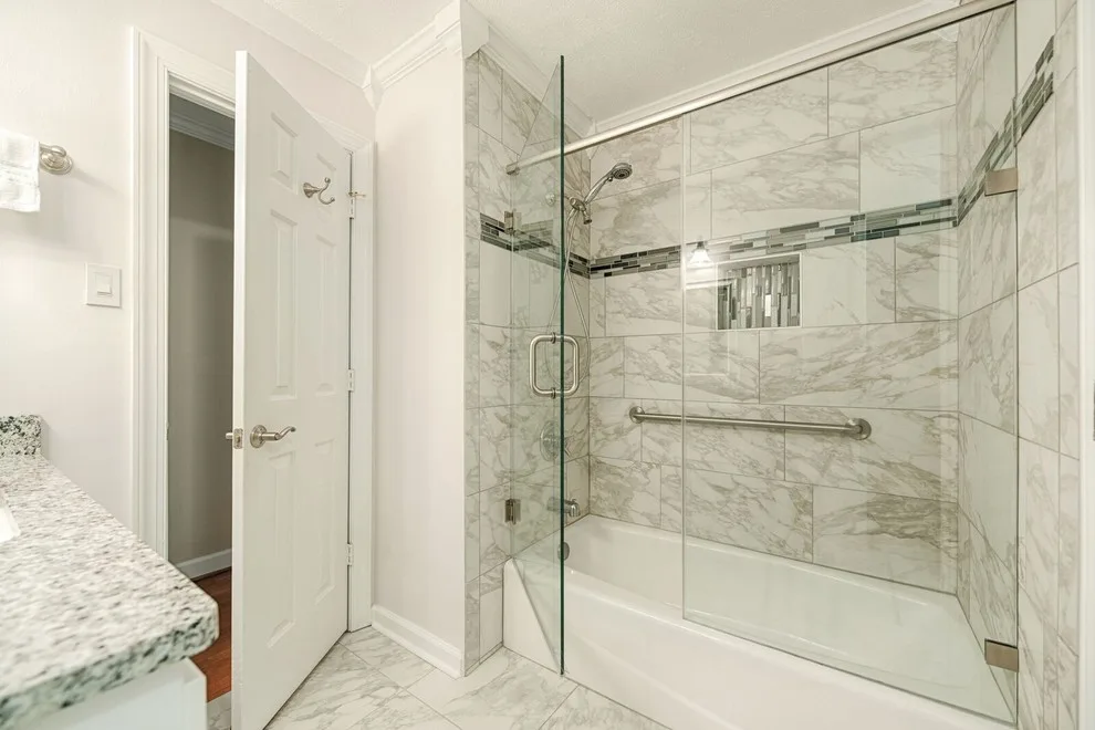 Shower Tiling and Tub Surround Tiling by First Choice Home Remodeling - Photo 11