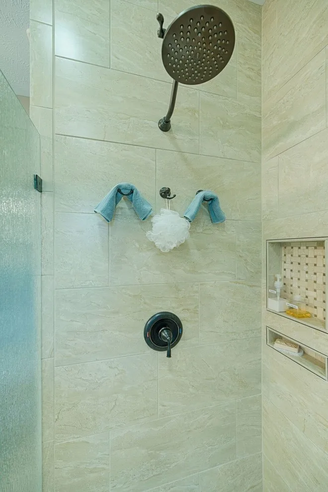 Shower Tiling by First Choice Home Remodeling - Photo 7