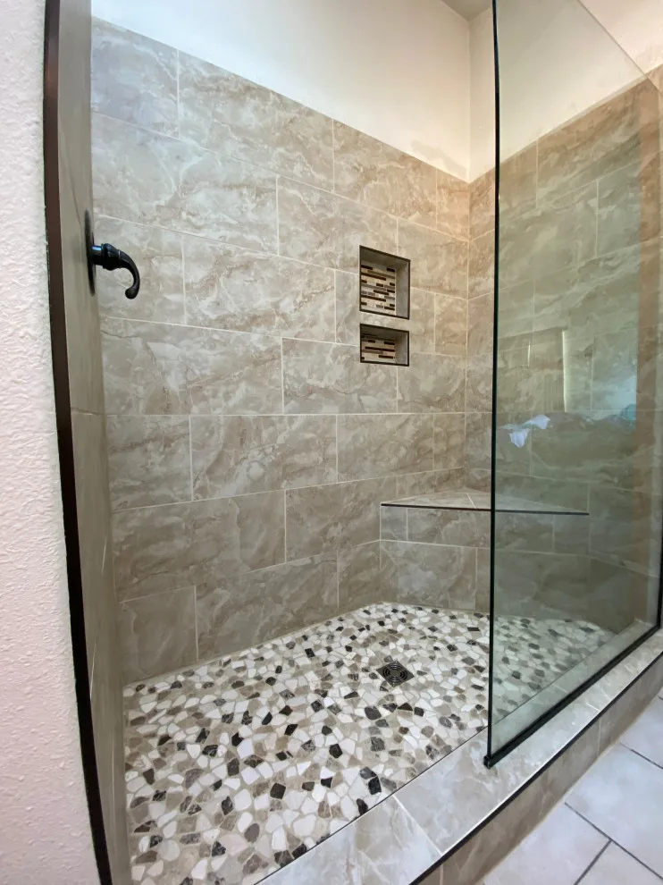 Shower Tiling by Blue Collar Family Construction - Photo 9