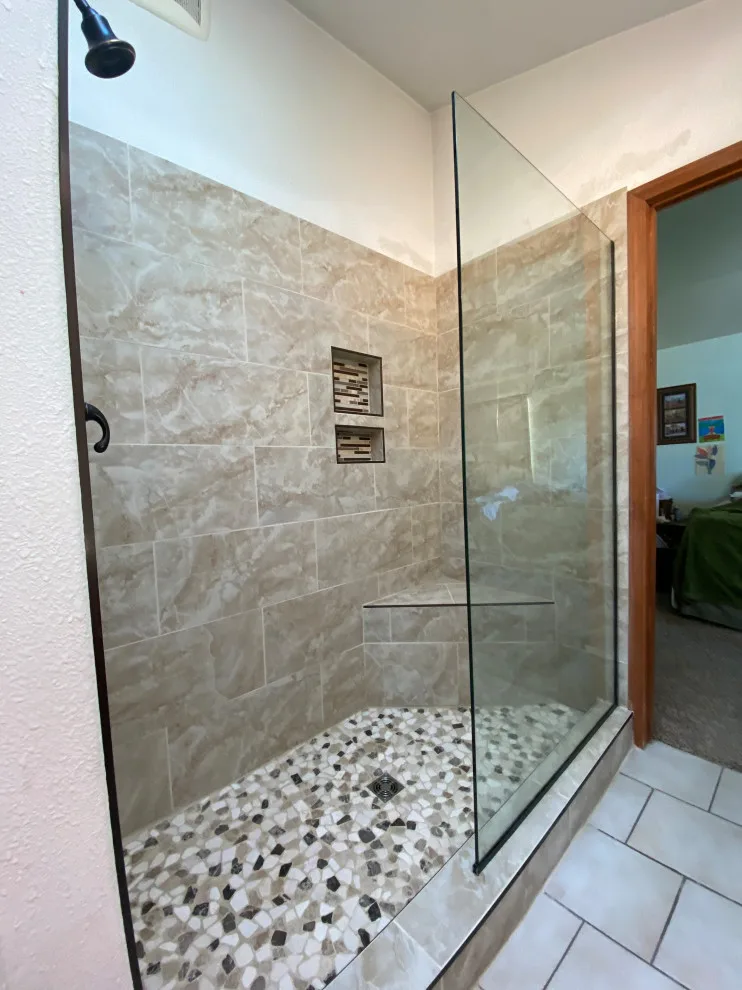 Shower Tiling by Blue Collar Family Construction - Photo 3
