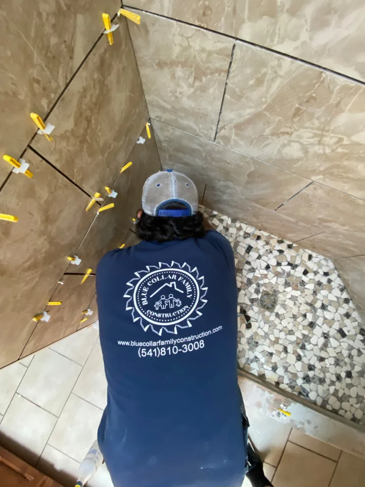 Shower Tiling by Blue Collar Family Construction - Photo 8