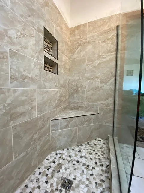 Shower Tiling by Blue Collar Family Construction - Photo 2