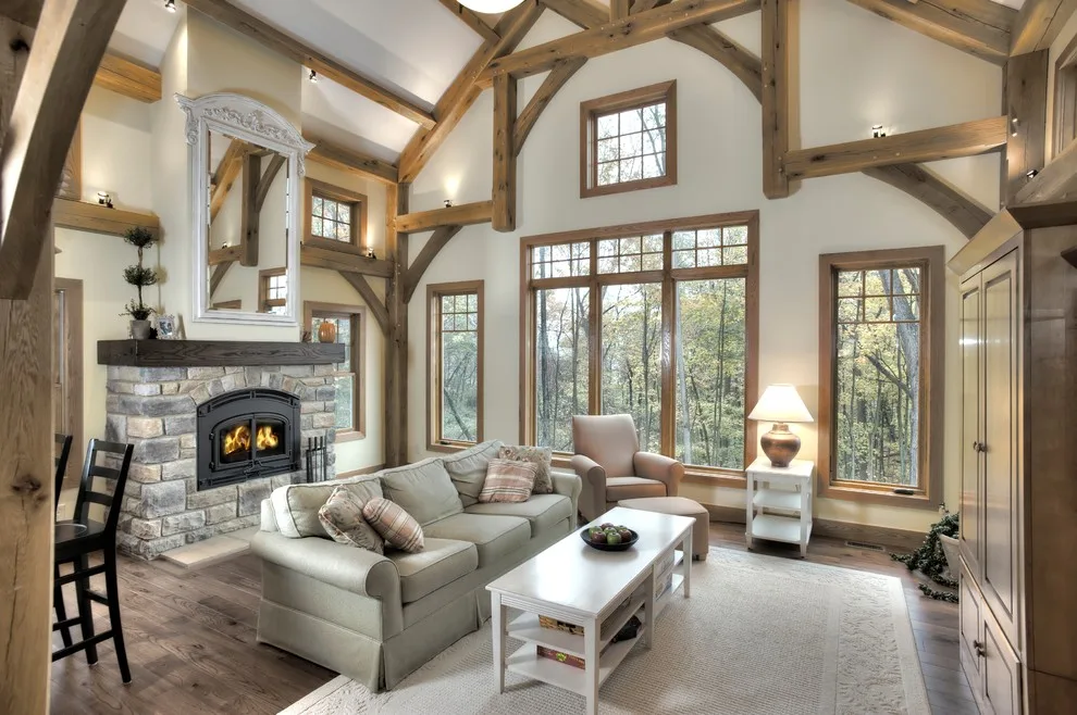 Hybrid Timber Frame by Shrock Premier Custom Construction - Photo 5
