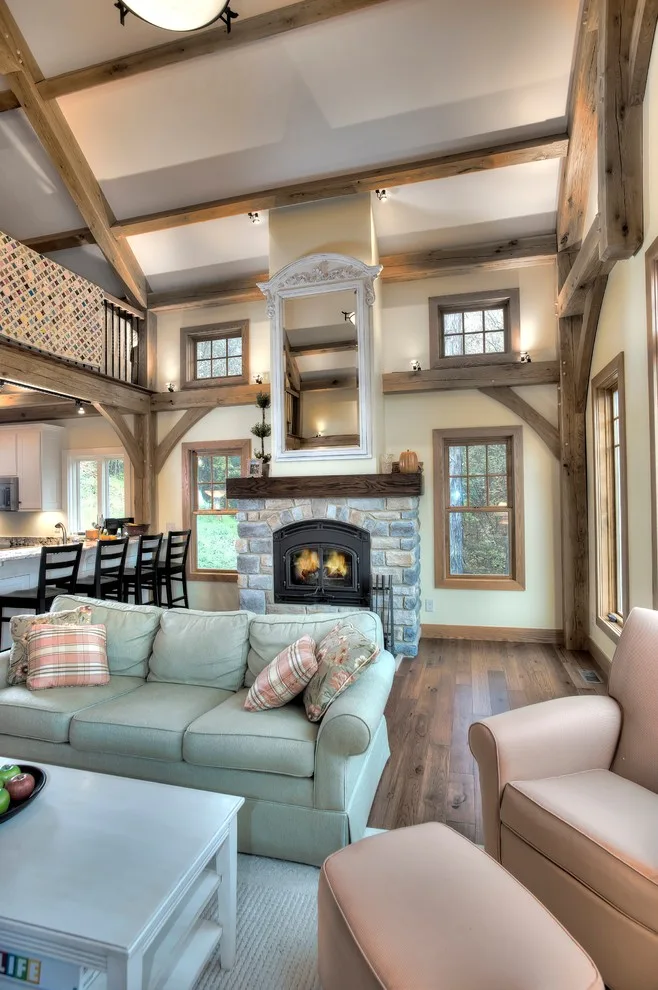 Hybrid Timber Frame by Shrock Premier Custom Construction - Photo 12