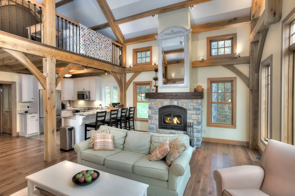 Hybrid Timber Frame by Shrock Premier Custom Construction - Photo 2