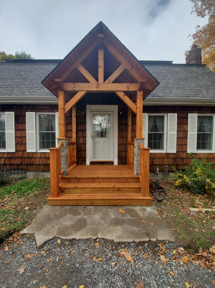 Wooden Frame Entryway Porch by A&B Home Repair - Photo 6