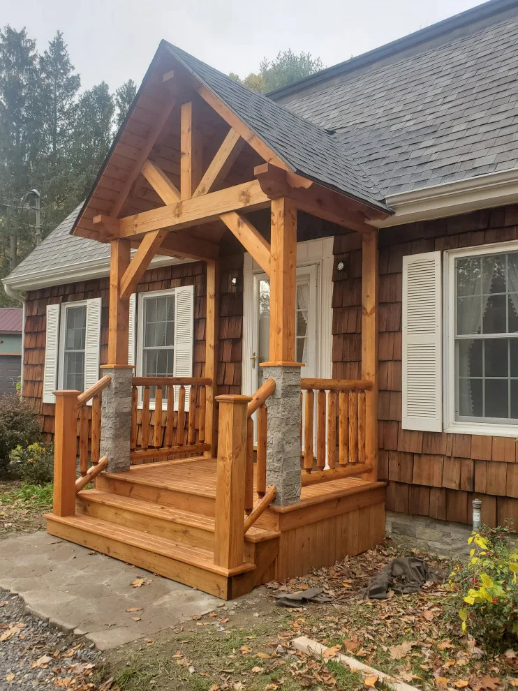Wooden Frame Entryway Porch by A&B Home Repair - Photo 4