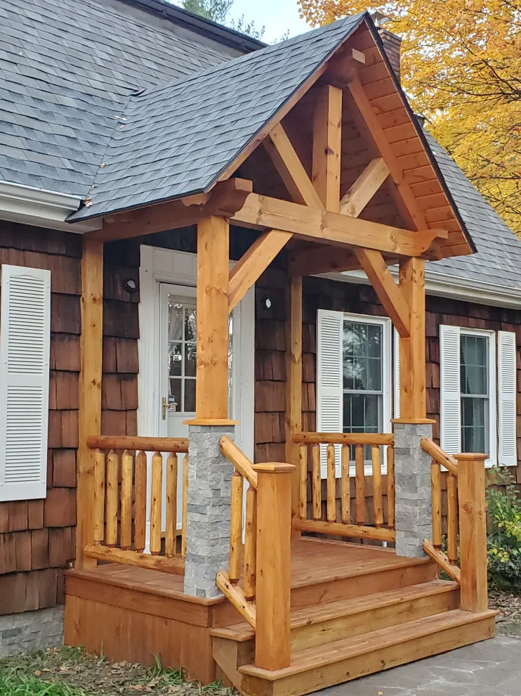 Wooden Frame Entryway Porch by A&B Home Repair - Photo 5