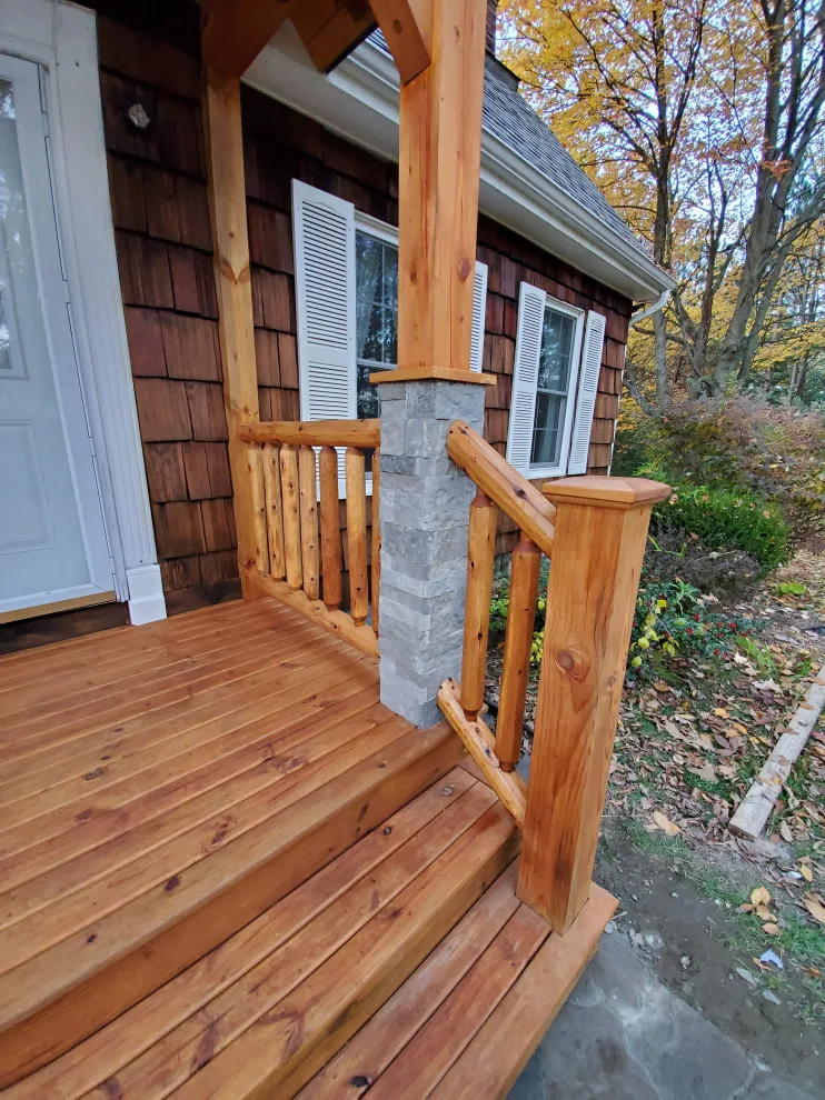 Wooden Frame Entryway Porch by A&B Home Repair - Photo 2